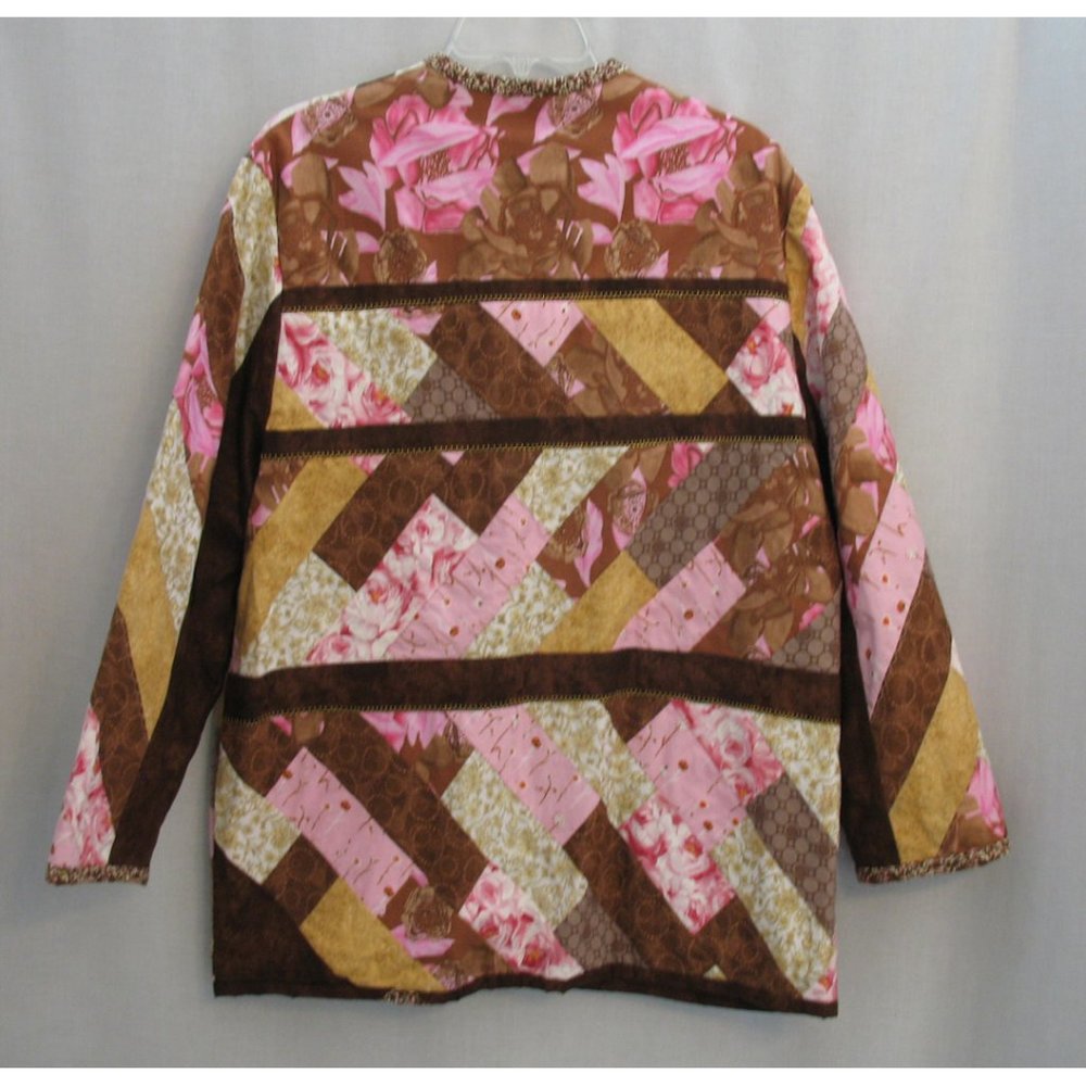 Patchwork Butterfly Theme Jacket Custom Made Wome… - image 5